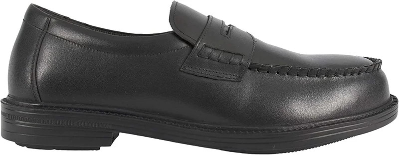 Hush Puppies Hush Puppies Men's Leather Slip-On Shoes with Rubber Sole