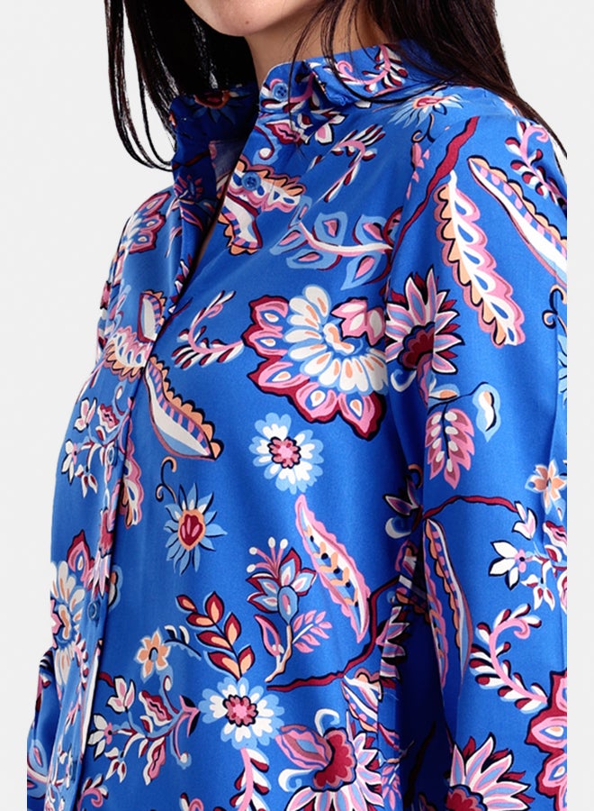 Carina Chic Cotton Printed Shirt - Image 4
