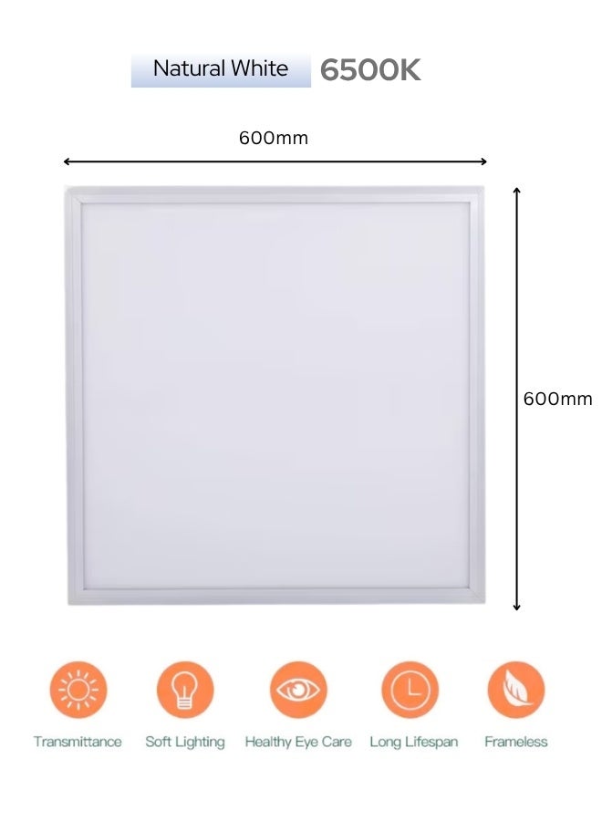 Target Square LED Push Type Light 72W 6500K - Image 2