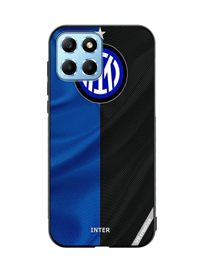 VR CREATIVE Protective Case Cover For Honor X8 5G Inter Milan Logo Design Multicolour - Image 1