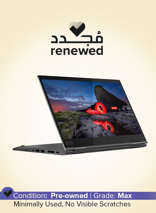 Lenovo Renewed - ThinkPad X1 Yoga G3 Laptop With 14.1-Inch Touchscreen Display,intel Core i7/8th Gen/16GB RAM/512GB SSD/Windows 11 Pro English Black - Image 1