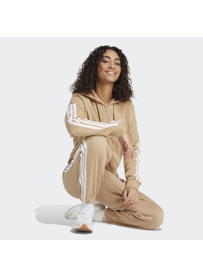 Adidas W 3S FT FZ HD       WARSAN/WHITE - Image 4