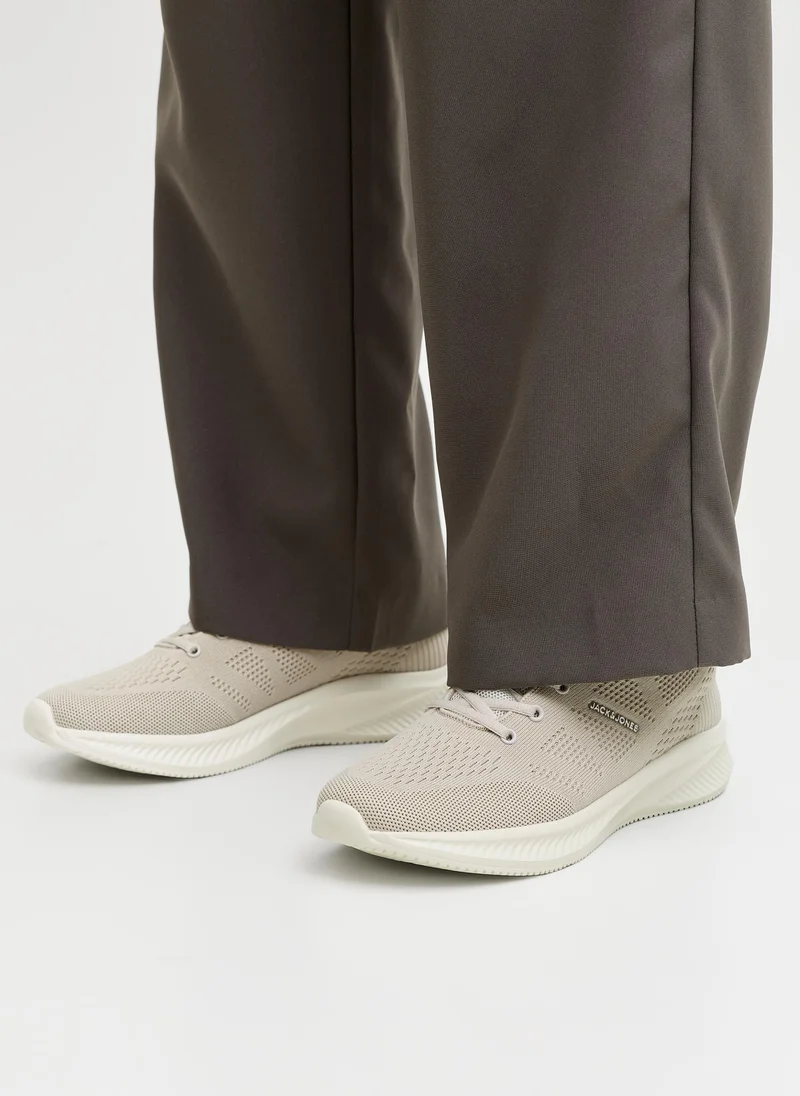 Knitted Low Top Sneakers