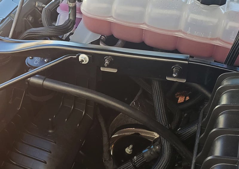 J&L Oil Separator Co. 3.0 Oil Separator Compatible with 2021-2023 Ram TRX 6.2L SC Passenger Side (Black) - Image 2