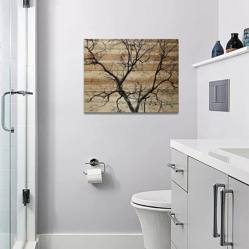 Tijuboni Rustic Tree Wall Art Canvas Print - Image 5