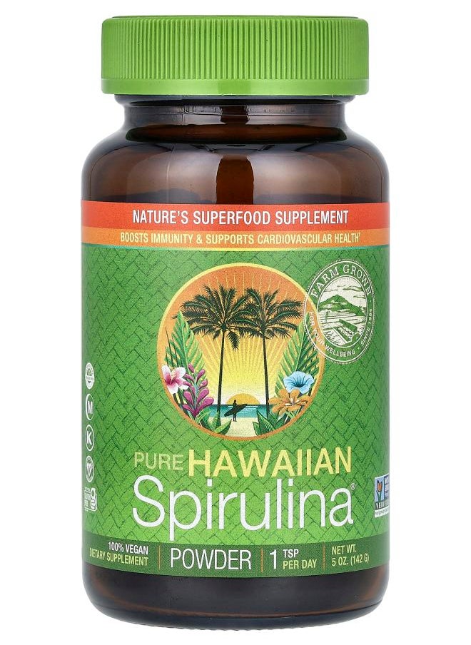 Nutrex Hawaii Pure Hawaiian Spirulina Powder 5 oz (142 g) 