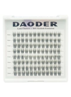 DAODER Lash Clusters Short Wispy Clusters Lashes Natural Look 96Pcs 10-12Mm Lash Extension C Curl Natural Individual Lashes Diy Eyelash Cluster Extension(Yushan-10-12Mm-C Curl)  - Image 1