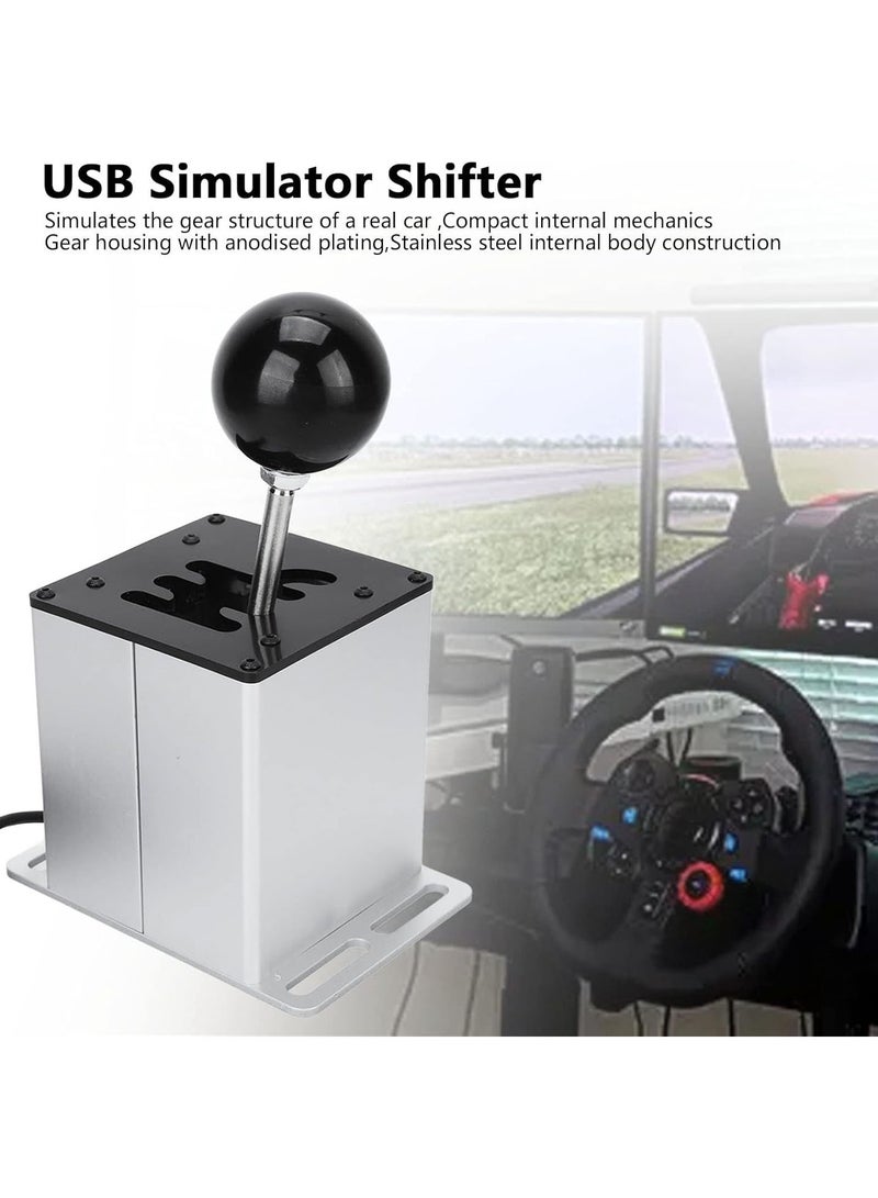 GGOOT USB H Gearshifter, USB Gear Shifter Plug and Play for T300 - Image 3