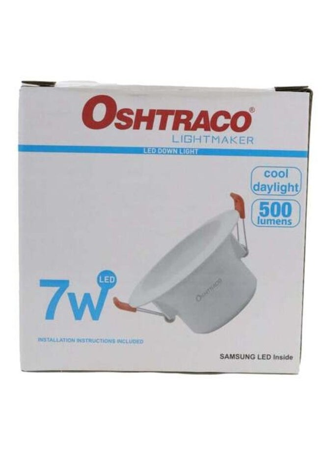 اوشتراكو أوشتراكو 7 واط LED النازل ضوء النهار البارد - Image 1