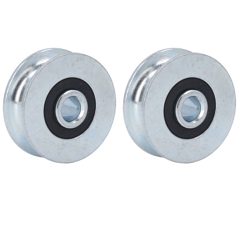 Heavy Duty Pulley Wheel U-Type Alloy Steel Construction - High Strength Stable Support Lifting Guide Wheel for Industrial Garage Workshop Use - Image 5
