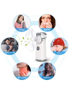 LOVNOV Portable Mesh Nebulizer - Ultrasonic Nebulizers Cool Mist Steam Inhaler, USB/Battery Operated Nebulizer Machine for Home Office Travel Use  - Image 3