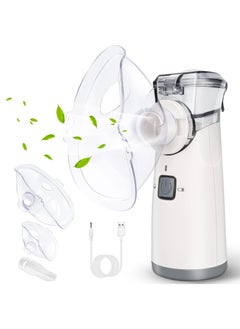 LOVNOV Portable Mesh Nebulizer - Ultrasonic Nebulizers Cool Mist Steam Inhaler, USB/Battery Operated Nebulizer Machine for Home Office Travel Use  - Image 1