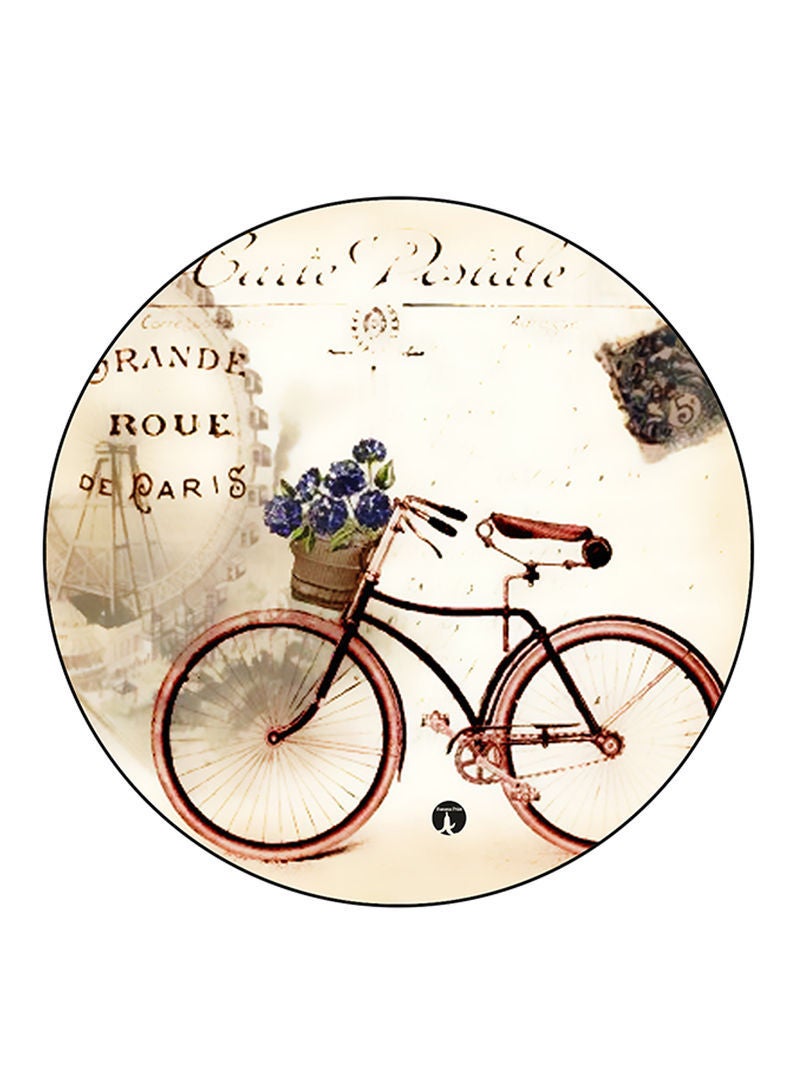 RKN Bike Printed Mouse Pad  Multicolour