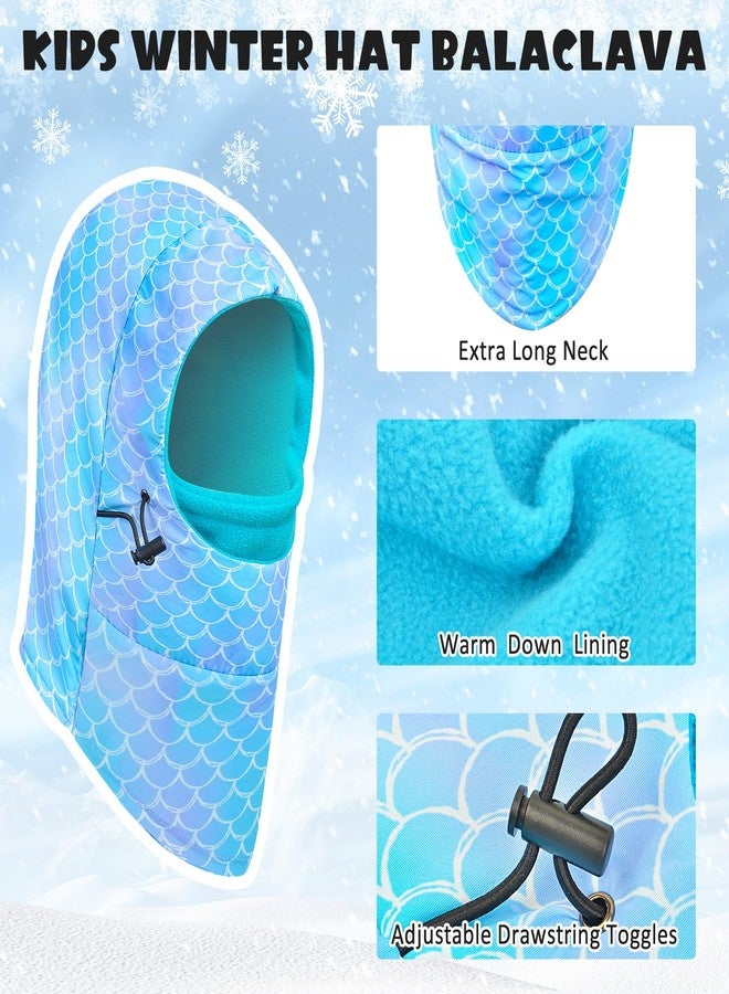 PASHOP Kids Winter Windproof Hats, Toddler Kids Balaclava Ski Mask Face Mask Covering Neck Warmer Gaiter for Girls Boys Cold Weather - Image 4