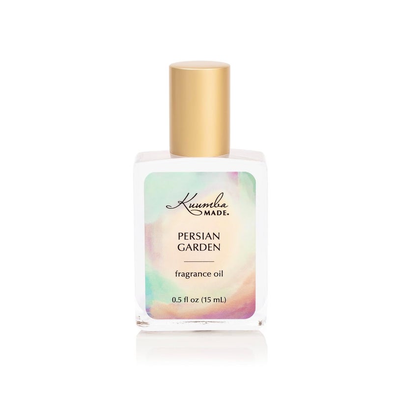 Kuumba Made Persian Garden Fragrance Oil, Long-Lasting Scented Oil Perfume Roller, Vegan, Alcohol-Free, 0.5 Fl Oz Fl Oz