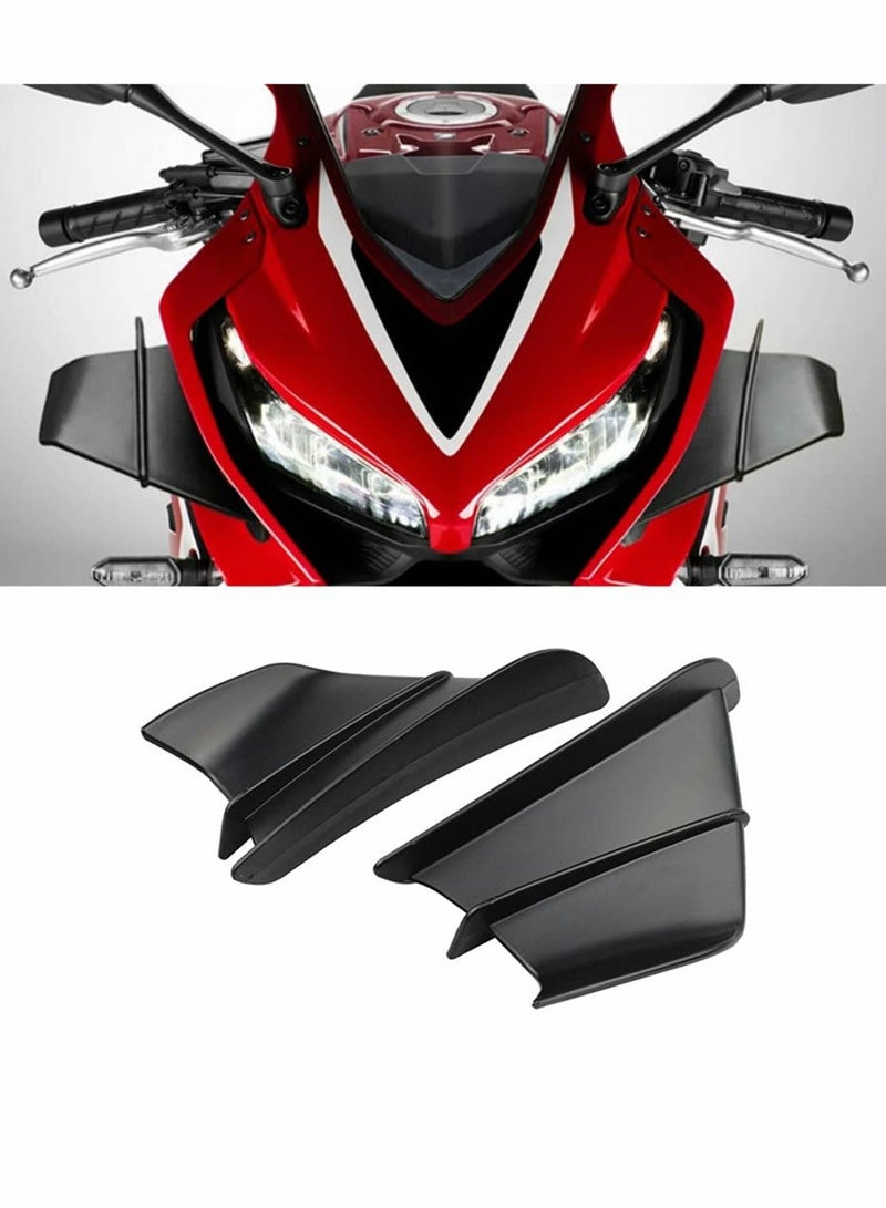 كابتن تيك Motorcycle Winglet Fairing for BMW S1000RR & Aerodynamic Wing Spoilers for Yamaha YZF R1 R6 R25 - Enhance Performance with Dynamic Winglets. - Image 1