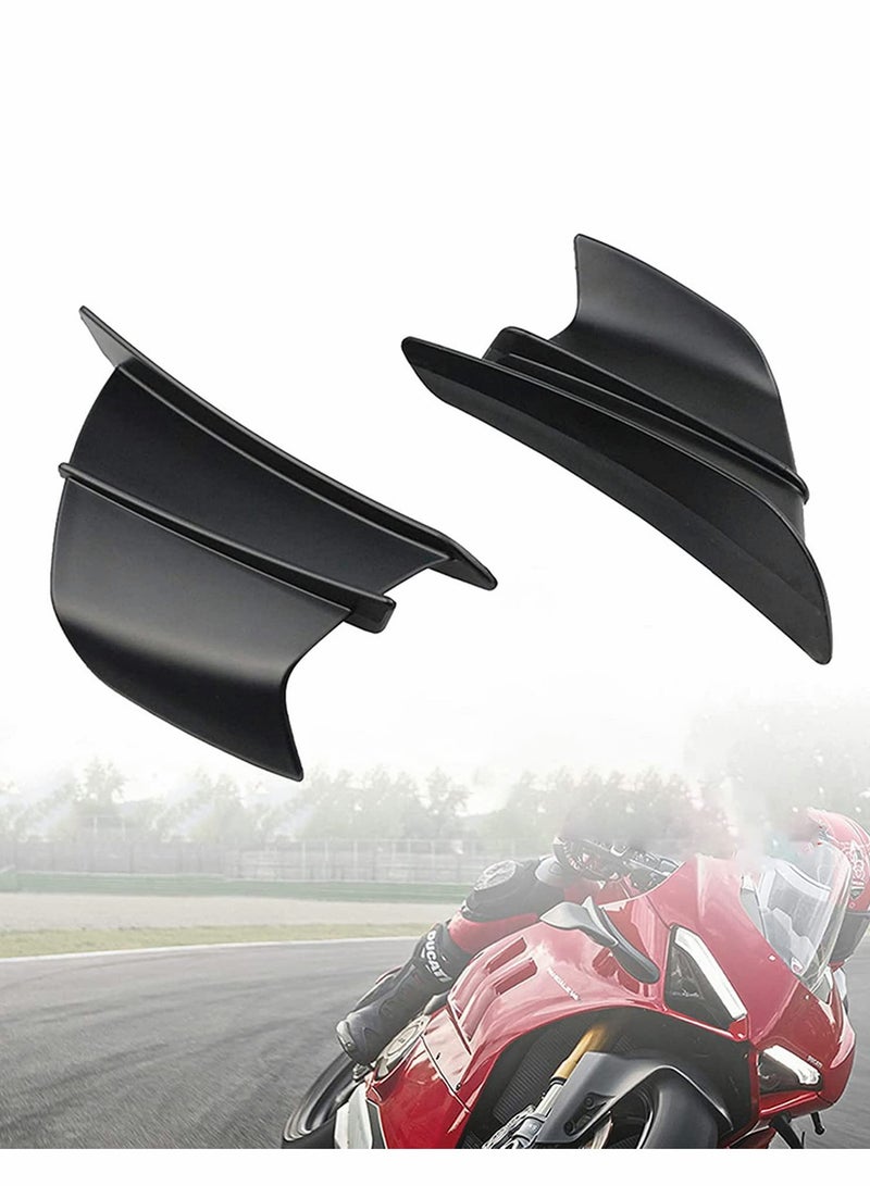 كابتن تيك Motorcycle Winglet Fairing for BMW S1000RR & Aerodynamic Wing Spoilers for Yamaha YZF R1 R6 R25 - Enhance Performance with Dynamic Winglets. - Image 4