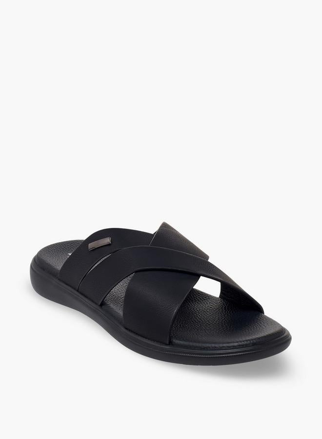 LBL by Shoexpress Men Criss-Cross Comfort Sandals - Image 2