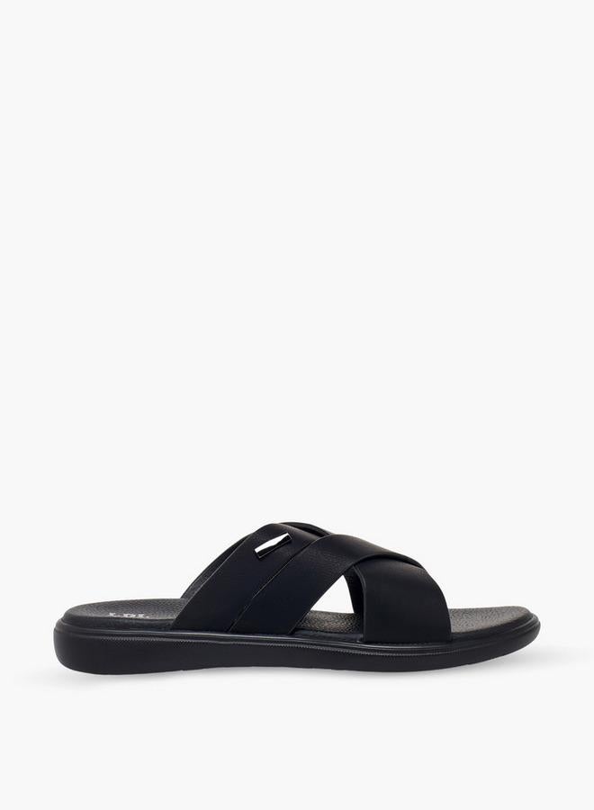 LBL by Shoexpress Men Criss-Cross Comfort Sandals - Image 3