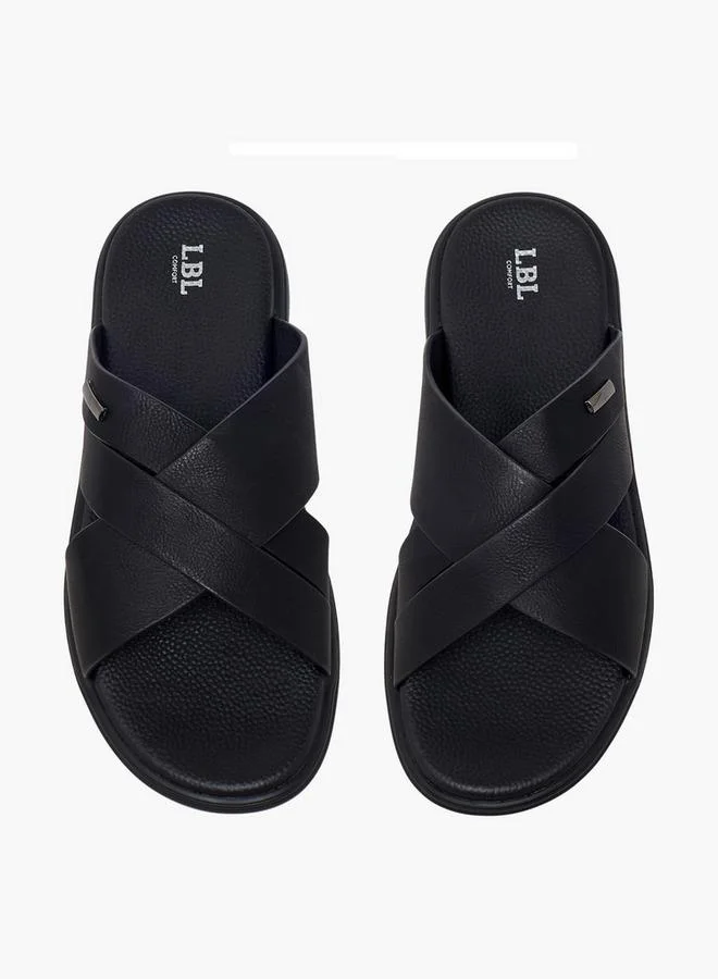 Men Criss-Cross Comfort Sandals