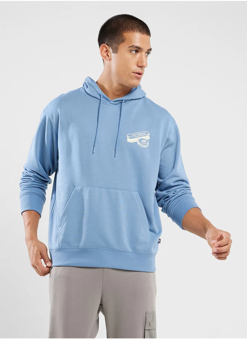 New Balance French Terry Relaxed Shine Hoodie