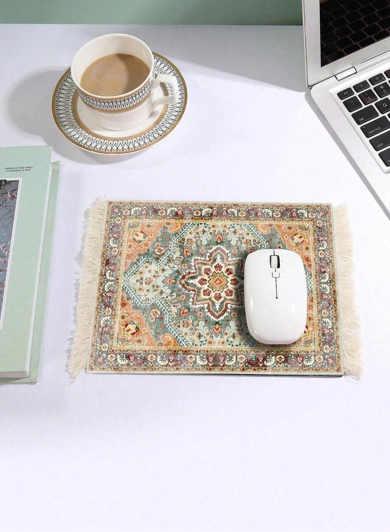 Multi-Purpose Mousepad With Arabic Carpet Design - Image 1