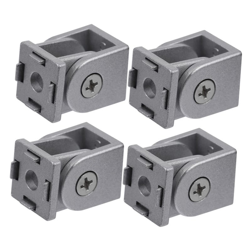 Flexible Hinge Joint Connector 4Pcs Zinc Alloy for Aluminum Extrusion Profile CNC 3D Printer - Image 2