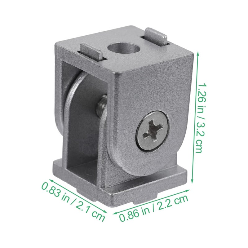 Flexible Hinge Joint Connector 4Pcs Zinc Alloy for Aluminum Extrusion Profile CNC 3D Printer - Image 3