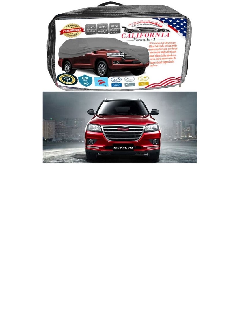 California formula-T California Car body Cover Windproof  Scratch Resistant Cover with Working Gloves  Haval H6 