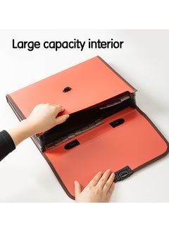 ديلي ملف قابل للتوسيع E5559 - A4، 13 جيبًا، ألوان متنوعة  - Image 3