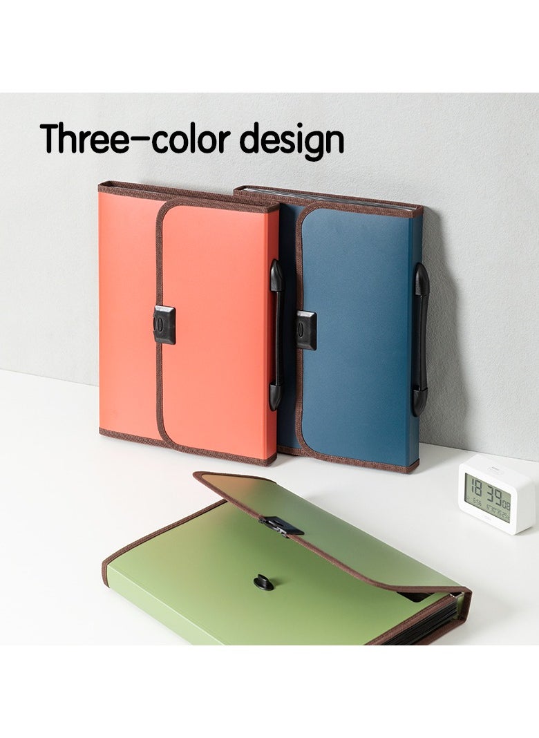 Deli E5559 Expanding File - A4, 13 Pockets, Assorted Colors  - Image 4