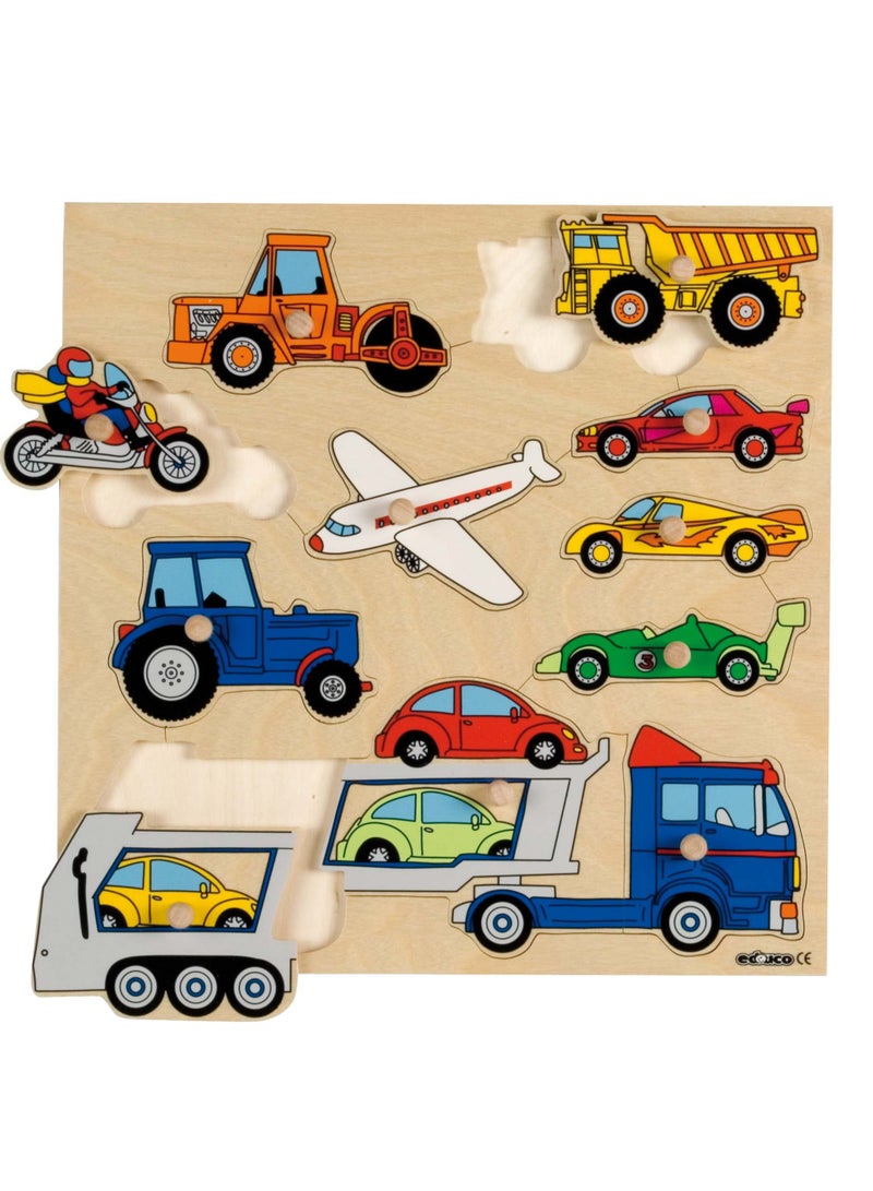Inlay Board Vehicle For Kids