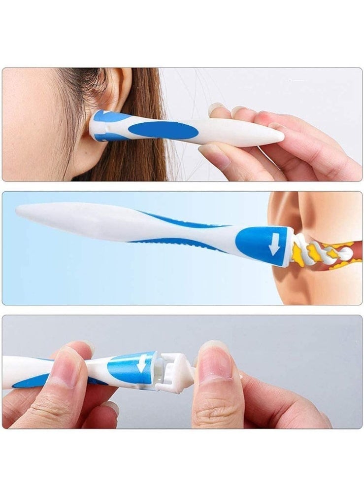 Back Ear Wax Removal Tool with 16 Disposable Tips, Easy Twist and Extract Design - Image 4