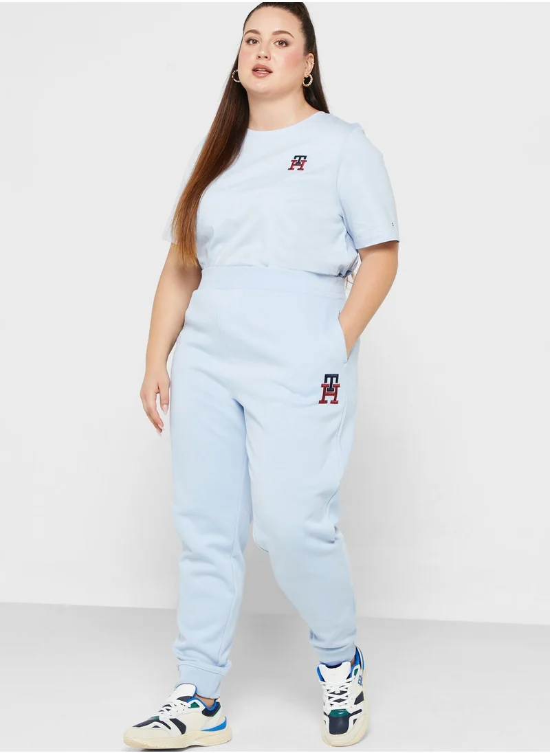 Tommy Hilfiger Plus Embroidered Sweatpants