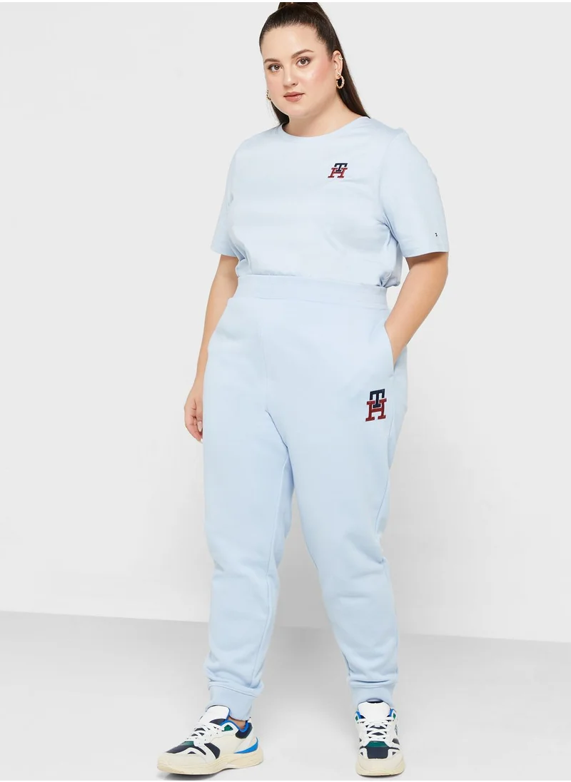 Tommy Hilfiger Plus Embroidered Sweatpants