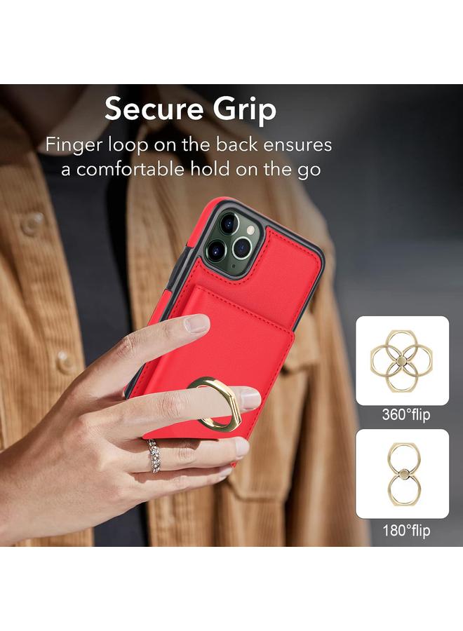 Zaboon Case For iPhone 11 Pro RFID Anti-theft Card Ring Holder Phone Case - Image 3