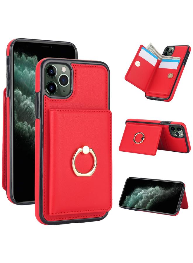 Zaboon Case For iPhone 11 Pro RFID Anti-theft Card Ring Holder Phone Case - Image 1