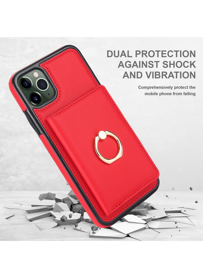 Zaboon Case For iPhone 11 Pro RFID Anti-theft Card Ring Holder Phone Case - Image 2