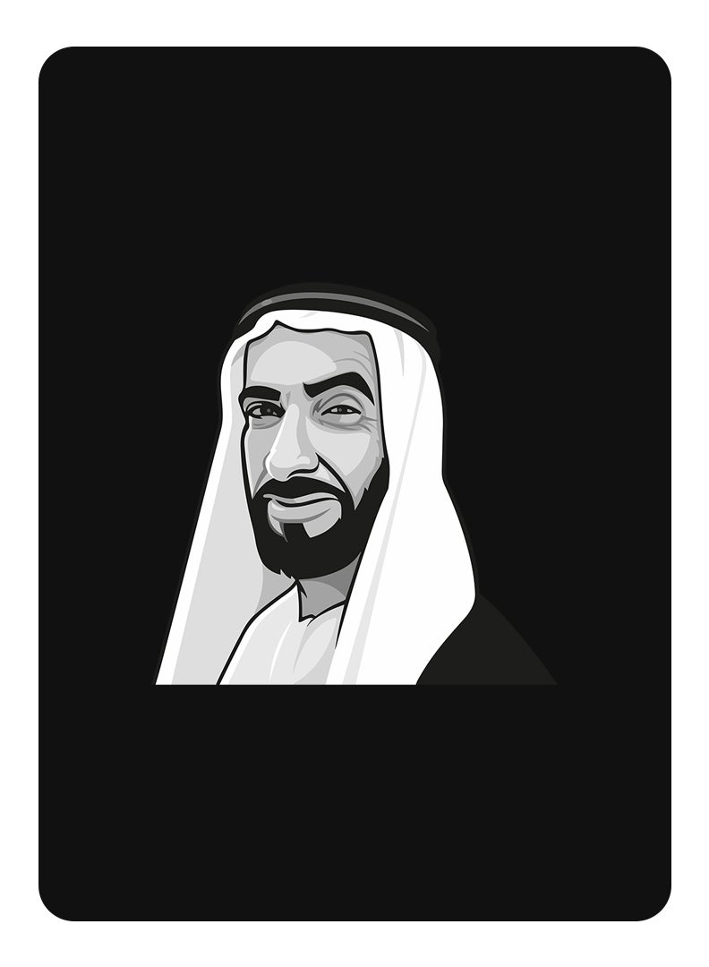Theodor Protective Flip Case For Samsung Galaxy Tab S6 With Trifold Stand Auto Wake Sleep Shockproof Cover Sheikh zayed - Image 1