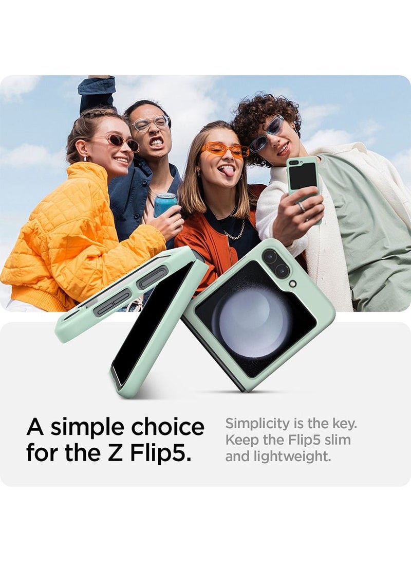 Spigen Air Skin Samsung Galaxy Flip 5 Case Cover (2023) - Apple Mint - Image 3
