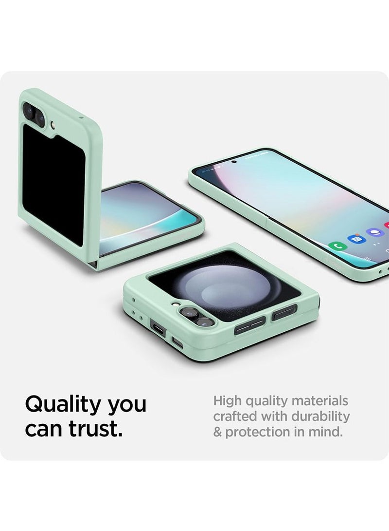 Spigen Air Skin Samsung Galaxy Flip 5 Case Cover (2023) - Apple Mint - Image 2