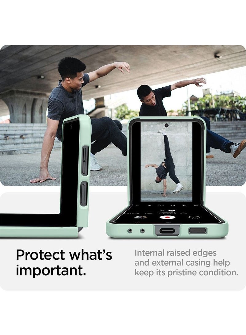 Spigen Air Skin Samsung Galaxy Flip 5 Case Cover (2023) - Apple Mint - Image 4