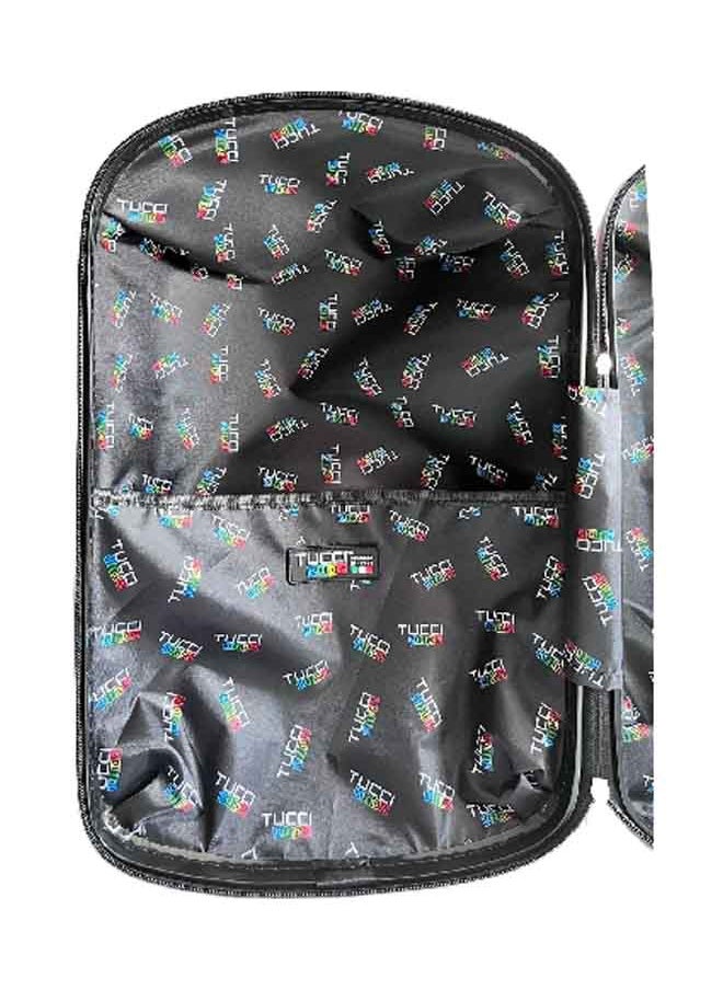TUCCI - Dashmobile Telescopic Handle Kids Travel Trolley Bag Red and Grey 20 Inch T0397 - Image 1