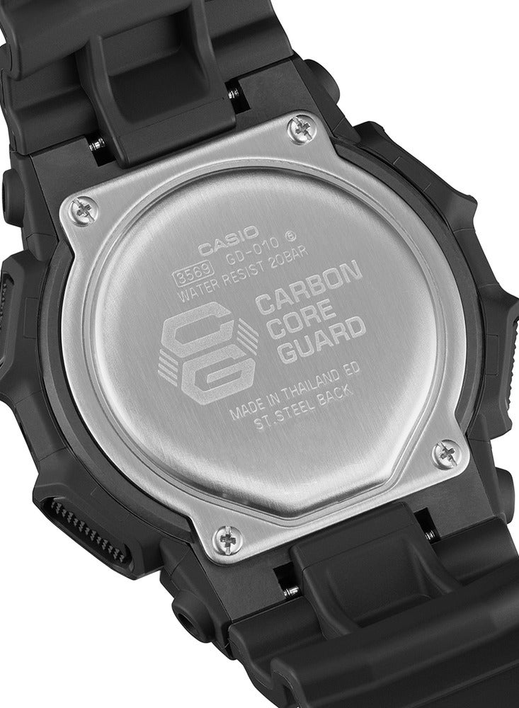 كاسيو ساعة جي-شوك ​​الرقمية للرجال GD-010-1DR - Image 2