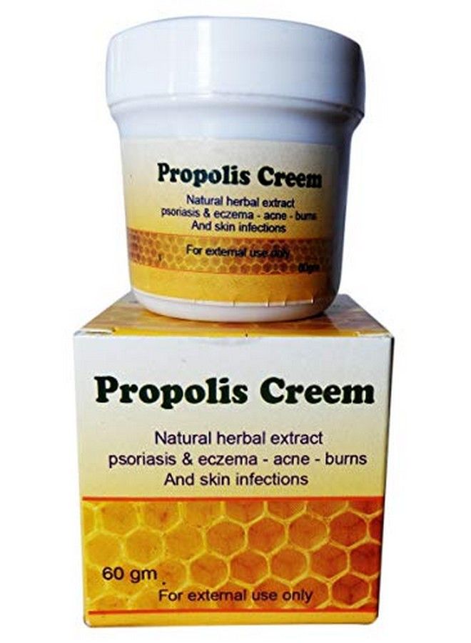 bonballoon 2.1 Oz / 60Gm Bee Propolis Herbal Cream With Honey Bee Wax & Aloe Vera Soothing Soothe Skin Care Moisture Moisturizer All Body Face Hand - Image 2