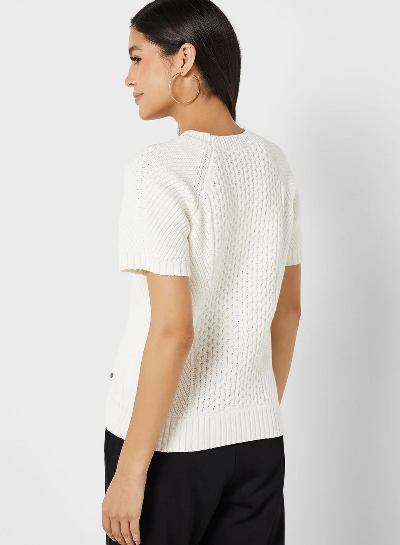 Ted Baker Crew Neck Knitted Sweater