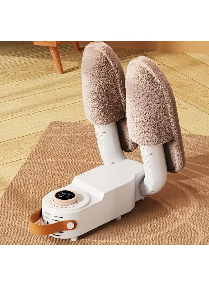 MAKS & CO. Electric Shoe Dryer & Deodorizer – Foldable Hot Air Shoe Warmer for Quick Drying & Odor Removal - Image 3