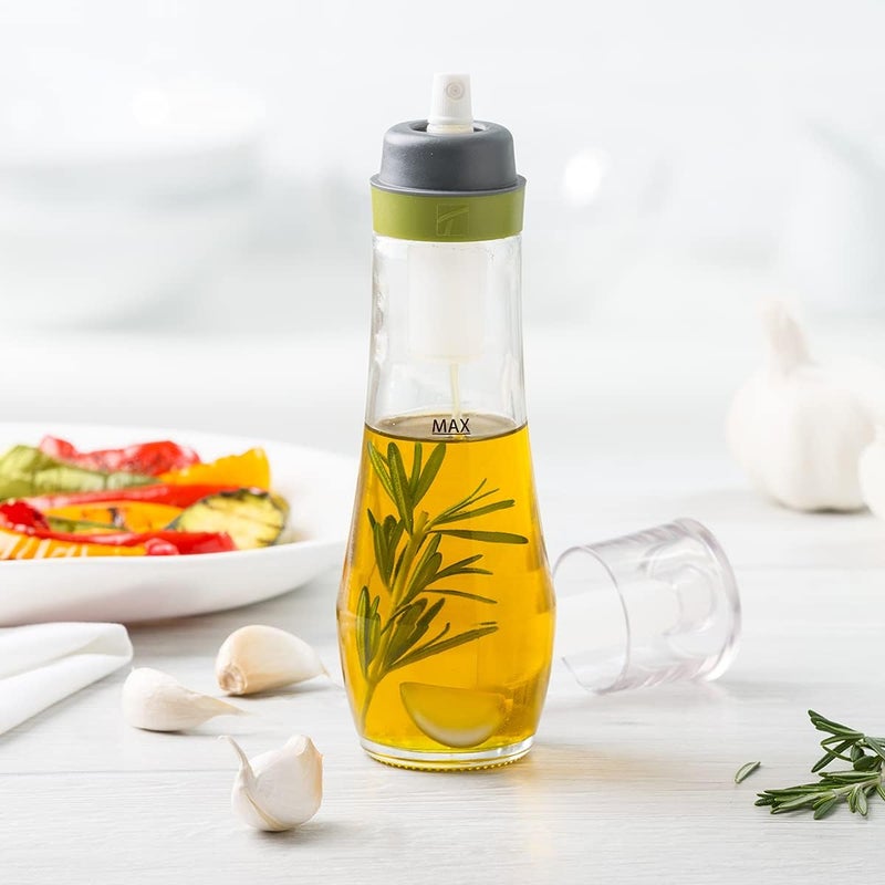 Trudeau Oil Spray Bottle Glass PlugFree Filter for Baking Grilling 10 oz - Image 3