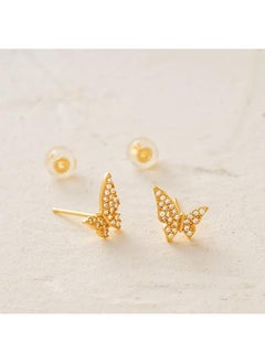 Mevecco Women Huggie Hoop Earrings Gold Ear Stud Cuff 14K Gold Filled Small Boho Beach Simple Delicate Handmade Hypoallergenic Jewelry Gift  - Image 5