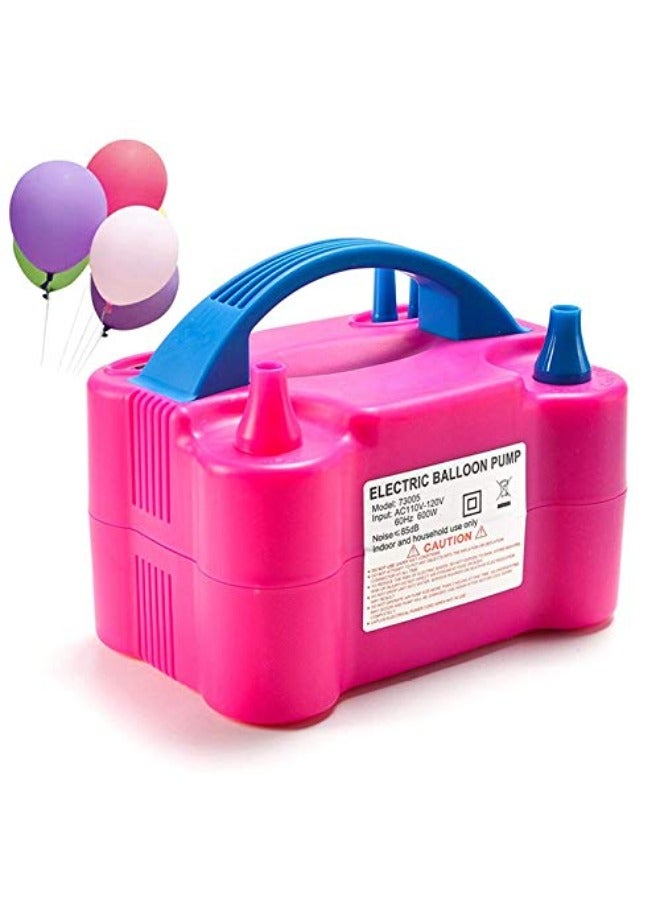 MAKS & CO. Electric Portable Balloon Pump Inflator Double Nozzle With Manual And Automatic Two Modes  - Image 1